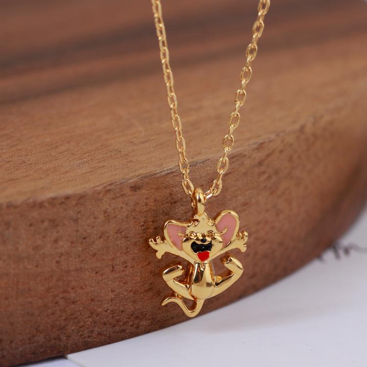 Europe and America jewelry wholesale lovely children fun year birth little mouse funny collarbone chain girl necklace
Europe and America jewelry wholesale lovely children fun year birth little mouse funny collarbone chain girl necklace