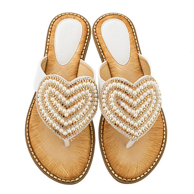 Summer New Sandals String Fashion Bead Love Slippers Women Flip Flops Toe Solid Outside Wedges Low (1cm-3cm) Leisure Large Size, Black
Summer New Sandals String Fashion Bead Love Slippers Women Flip Flops Toe Solid Outside Wedges Low (1cm-3cm) Leisure Large Size, Black