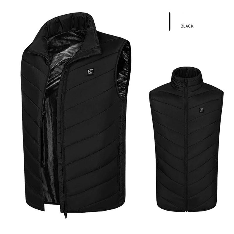 Temperature Control USB Charging Heating Vest Electric Heated Jacket Flexible Thermal Winter Warm Vest Outdoor Camping Hiking, Black 2xl
Temperature Control USB Charging Heating Vest Electric Heated Jacket Flexible Thermal Winter Warm Vest Outdoor Camping Hiking, Black 2xl
