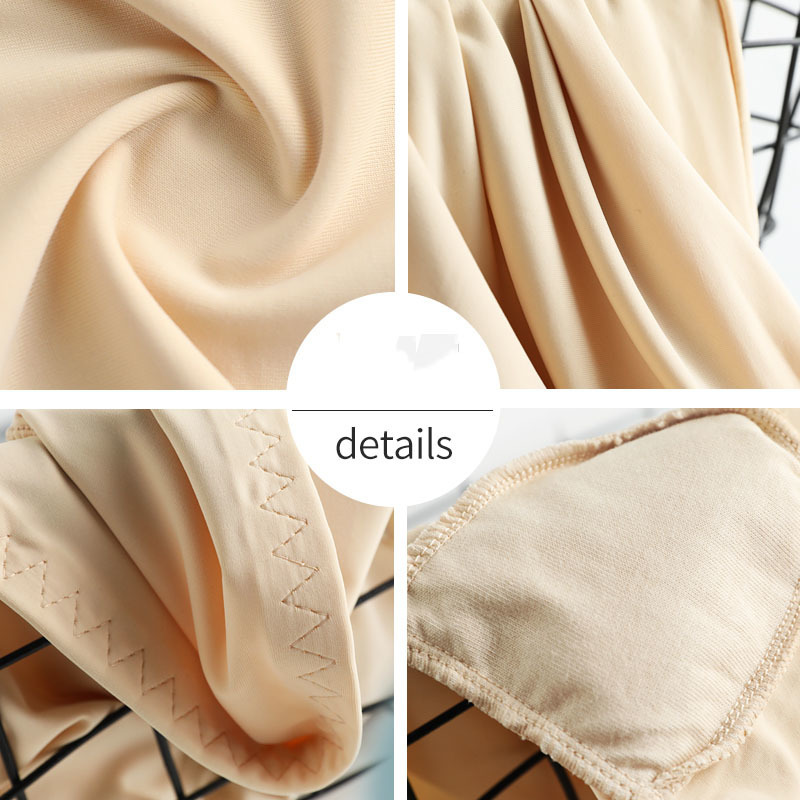 3PCS/lot Women High Waist Safety Short Pants Slimming Panties Seamless Boyshorts Silk Lady Boyshort Nylon Women Boxer 201112