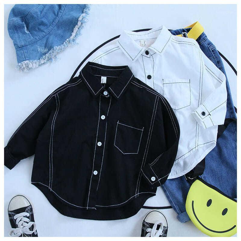Children's Long-sleeved Tops Shirts Coat 2021 Spring Autumn New Style Boys Girls Loose All-match Fashion Children's Clothes1
Children's Long-sleeved Tops Shirts Coat 2021 Spring Autumn New Style Boys Girls Loose All-match Fashion Children's Clothes1