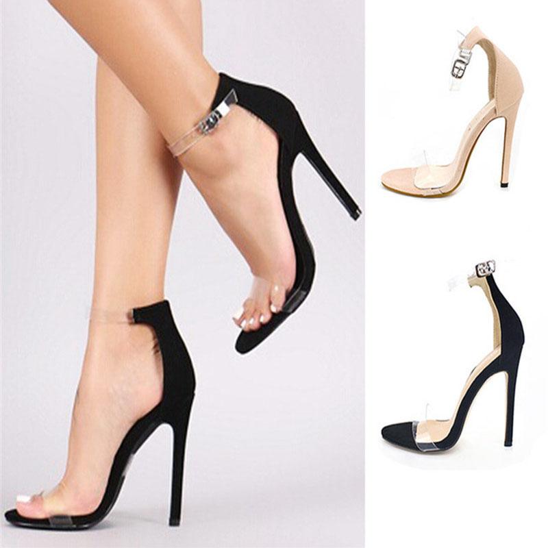 2021 PVC Jelly Sandals Crystal Open Toe High Heels Ladies Transparent Heel Sandals Party Wedding Nightclub Stiletto Pointed High, Beige
2021 PVC Jelly Sandals Crystal Open Toe High Heels Ladies Transparent Heel Sandals Party Wedding Nightclub Stiletto Pointed High, Beige