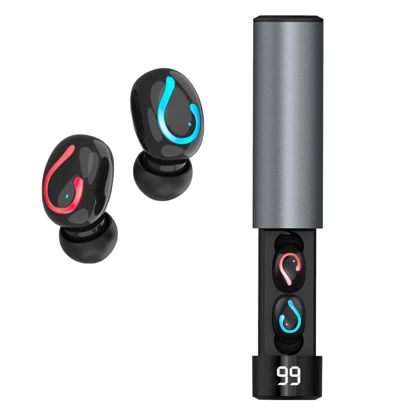 TWS Wireless Earbuds 3D Stereo Mini Bluetooth Earphone 5.0 With Dual Micphone Waterproof Sports Earphones Auto Pairing Headset, Red
TWS Wireless Earbuds 3D Stereo Mini Bluetooth Earphone 5.0 With Dual Micphone Waterproof Sports Earphones Auto Pairing Headset, Red