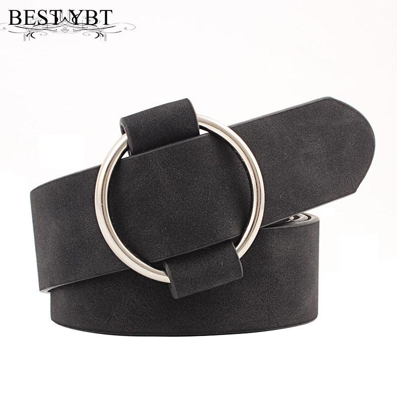 Best YBT Women leather belt Newest Round buckle belts female leisure jeans wild without pin metal buckle Women strap belt, Black
Best YBT Women leather belt Newest Round buckle belts female leisure jeans wild without pin metal buckle Women strap belt, Black