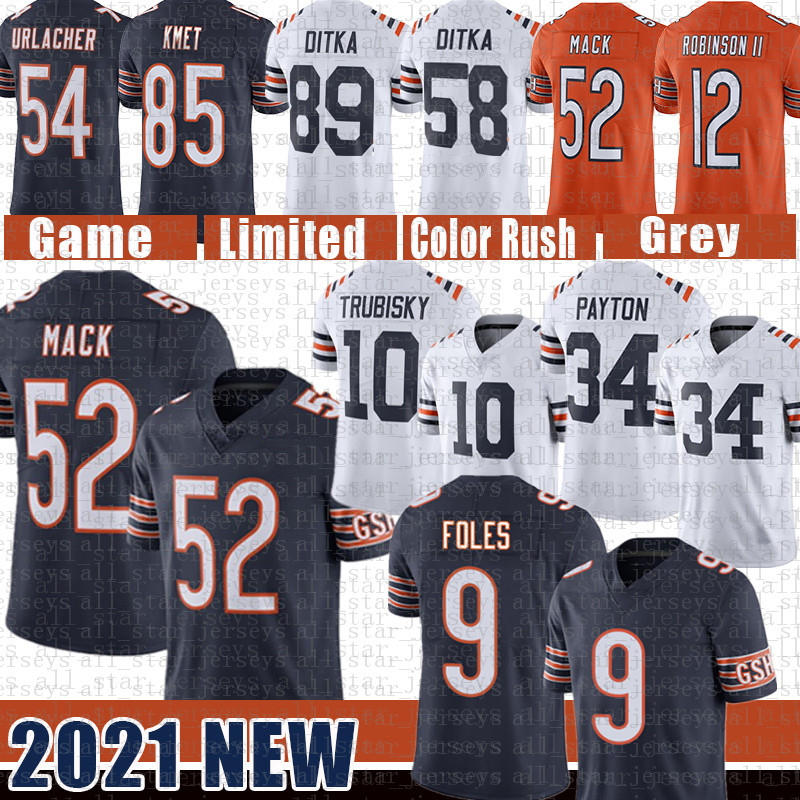9 Nick Foles 52 Khalil Mack Allen Robinson II Football Jersey Mitchell Trubisky Walter Payton Cole Kmet Mike Ditka Roquan Smith Akiem Hicks, Jersey (xiongdui)-jiu
9 Nick Foles 52 Khalil Mack Allen Robinson II Football Jersey Mitchell Trubisky Walter Payton Cole Kmet Mike Ditka Roquan Smith Akiem Hicks, Jersey (xiongdui)-jiu