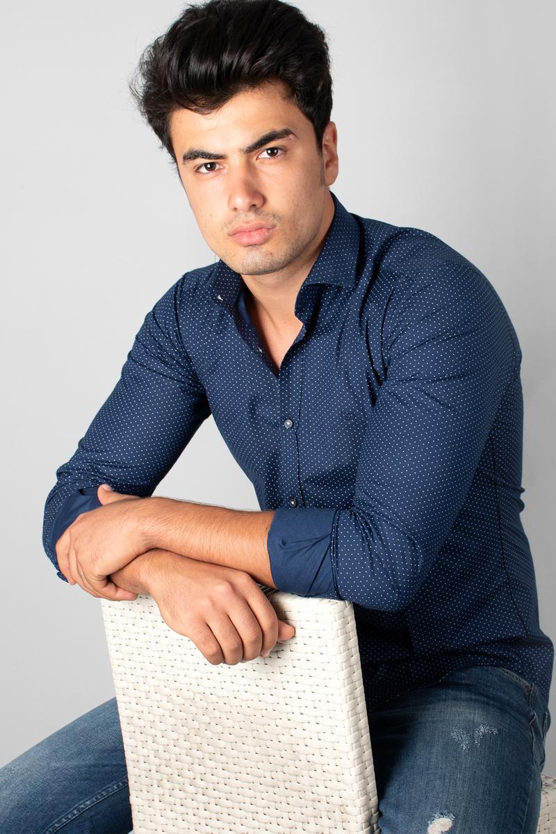DeepSEA Navy Blue Male Shirt 100 Cotton Dot Pattern Slim Fit Long Sleeve Spring Summer Autumn Winter Casual Business Party ball gown 1703079, As pic
DeepSEA Navy Blue Male Shirt 100 Cotton Dot Pattern Slim Fit Long Sleeve Spring Summer Autumn Winter Casual Business Party ball gown 1703079, As pic