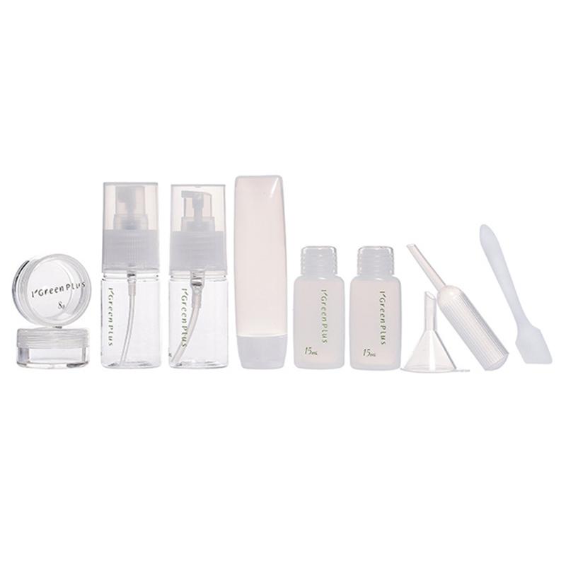 10 in 1 Portable Travel Cosmetic Bottle Set with Case Nordic Empty Sub-Bottle Combo for Shampoo Conditioner Lotion Cream
10 in 1 Portable Travel Cosmetic Bottle Set with Case Nordic Empty Sub-Bottle Combo for Shampoo Conditioner Lotion Cream