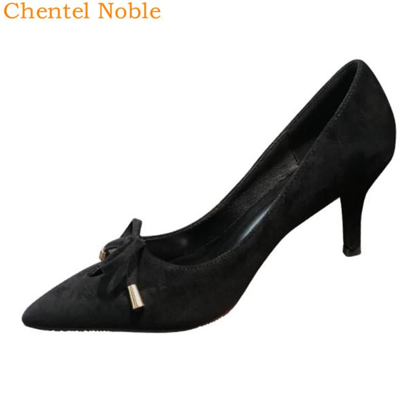 Brand Bow-Knot Ladies Design Shoes Women So Nice Kate Flock Leather High Heels Fashion Wedding Shoes Women Pumps 35-40 Size, As picture
Brand Bow-Knot Ladies Design Shoes Women So Nice Kate Flock Leather High Heels Fashion Wedding Shoes Women Pumps 35-40 Size, As picture