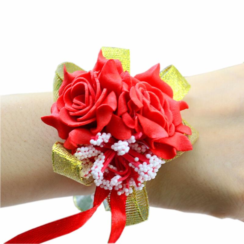 4pcs/lot wedding decoration Bridesmaids Wrist Flower Bride Hand Flowers silk flowers for a wedding fake FX, Pink
4pcs/lot wedding decoration Bridesmaids Wrist Flower Bride Hand Flowers silk flowers for a wedding fake FX, Pink