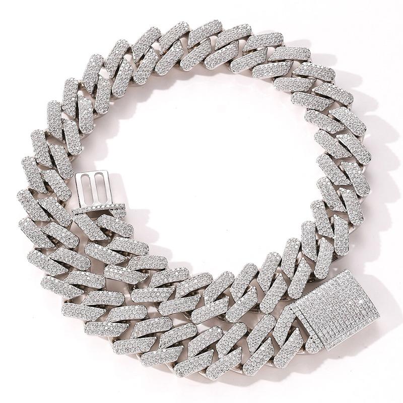 Chains 20mm Big Heavy Solid Cuban Link Chain Hip Hop CZ Stone Paved Bling Iced Out Square Curb Chokers Necklaces For Men Rapper Jewelry
Chains 20mm Big Heavy Solid Cuban Link Chain Hip Hop CZ Stone Paved Bling Iced Out Square Curb Chokers Necklaces For Men Rapper Jewelry