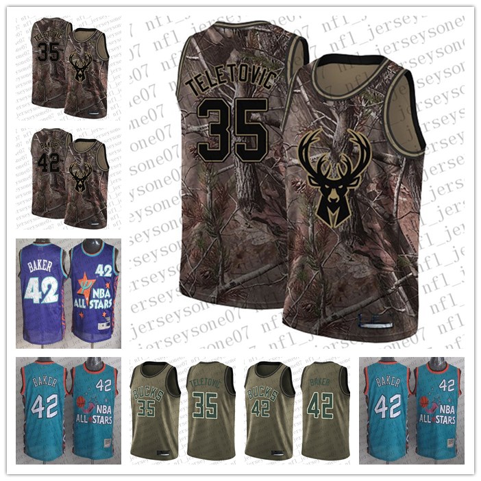Men women youth Milwaukee Bucks 35 Mirza Teletovic #42 Vin Baker Camo Basketball Swingman Realtree Collection custom Jersey, Black
Men women youth Milwaukee Bucks 35 Mirza Teletovic #42 Vin Baker Camo Basketball Swingman Realtree Collection custom Jersey, Black