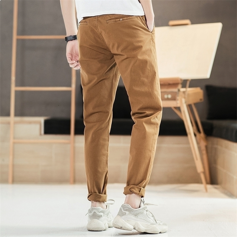 Arrival 2021 New of in Cotton Male Men's Classic Slim Fit Long Pants Pattern Clothes Mens Quality Training W90S, Black
Arrival 2021 New of in Cotton Male Men's Classic Slim Fit Long Pants Pattern Clothes Mens Quality Training W90S, Black