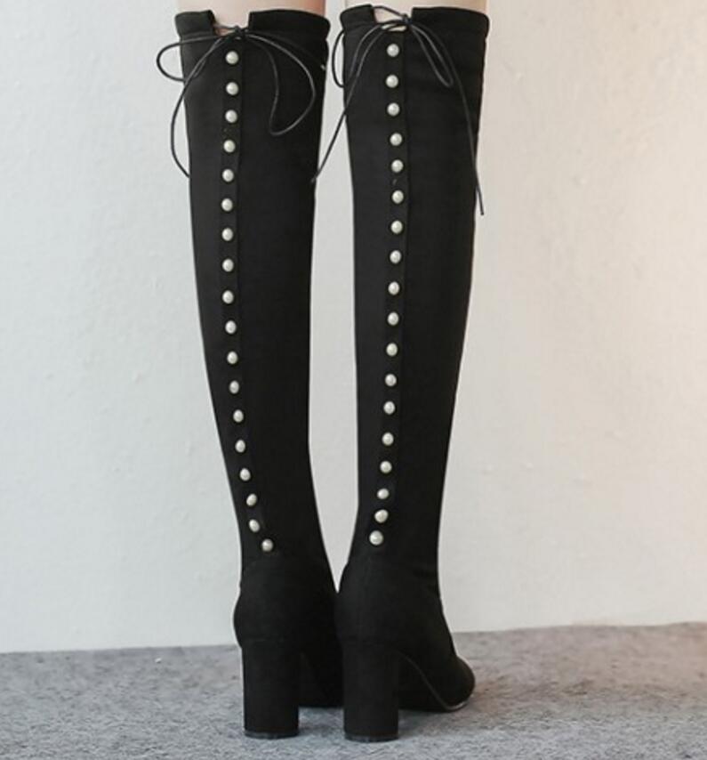 Sapato Feminino Women Over The Knee Boots Autumn Shiny Crystal Shoes Woman Thin High Heels Gladiator Chaussure Booties XZ181616, Black
Sapato Feminino Women Over The Knee Boots Autumn Shiny Crystal Shoes Woman Thin High Heels Gladiator Chaussure Booties XZ181616, Black