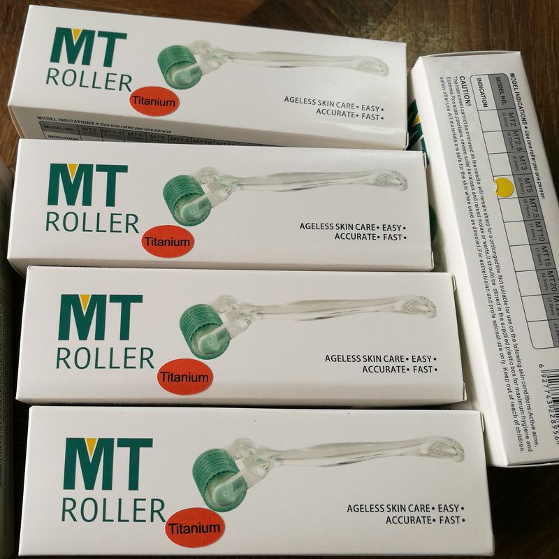 MT 192 Titainium alloy micro needle derma roller 10 different size , dermaroller skin beauty tool free shipping
MT 192 Titainium alloy micro needle derma roller 10 different size , dermaroller skin beauty tool free shipping