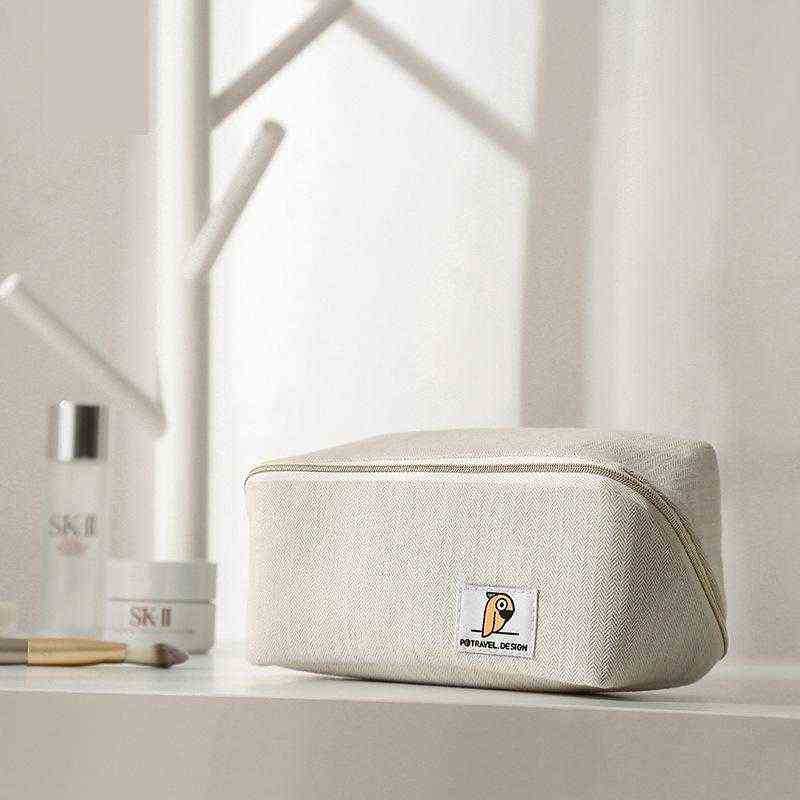 Women High Bag Quality Cosmetic Fashion Makeup Inside PVC Waterproof Neceser Mujer Make Up Toiletry Kosmetyczka 202211