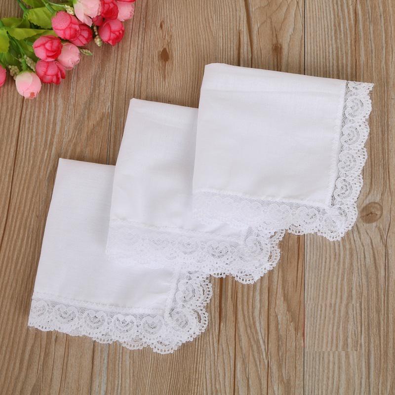 25cm White Lace Thin Handkerchief 100% Cotton Towel Woman Wedding Gift Party Decoration Cloth Napkin DIY Plain Blank Handkerchief
25cm White Lace Thin Handkerchief 100% Cotton Towel Woman Wedding Gift Party Decoration Cloth Napkin DIY Plain Blank Handkerchief