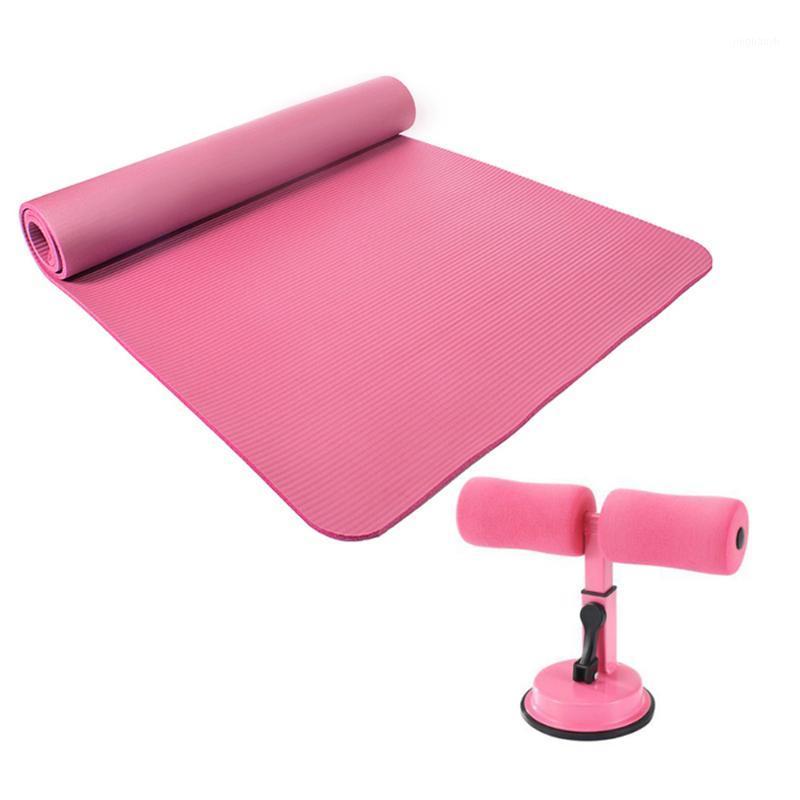 Eco-friendly Tasteless Yoga Practice Mat with Sit-up Assistant Device Fitness Equipment Bodybuilding Yoga Mat colchoneta1, Blue
Eco-friendly Tasteless Yoga Practice Mat with Sit-up Assistant Device Fitness Equipment Bodybuilding Yoga Mat colchoneta1, Blue
