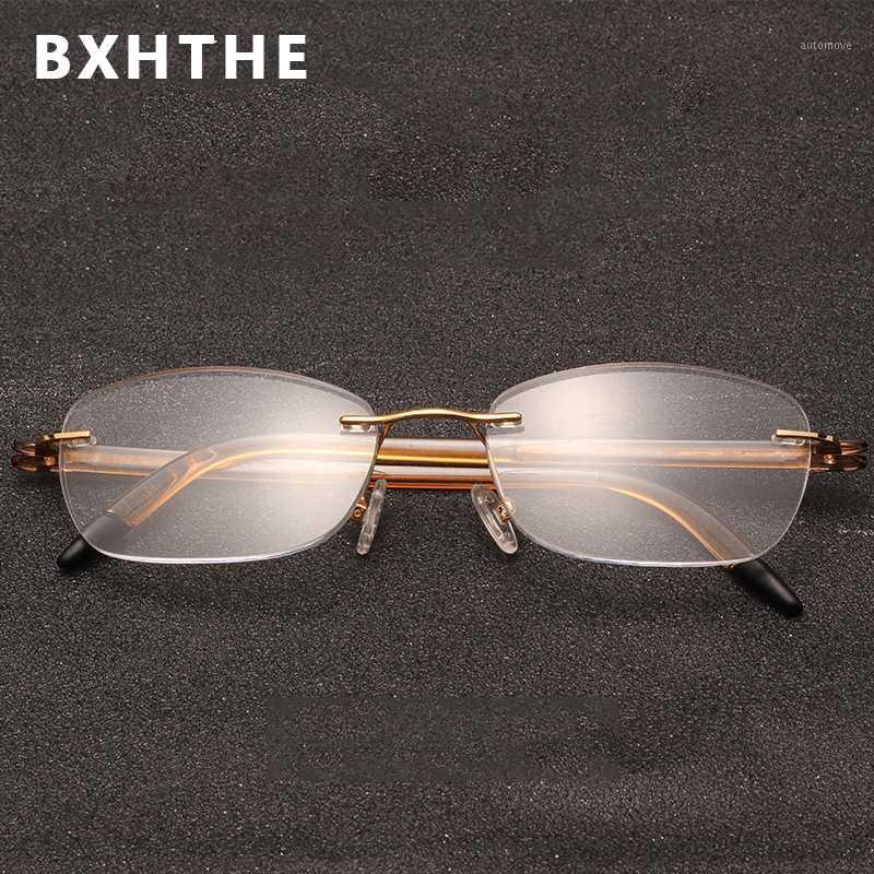 New Luxury Men Women TR90 Reading Glasses Anti Blue Light Magnification Frameless Eyewear Presbyopic Glasses Diopter +1 +21
New Luxury Men Women TR90 Reading Glasses Anti Blue Light Magnification Frameless Eyewear Presbyopic Glasses Diopter +1 +21