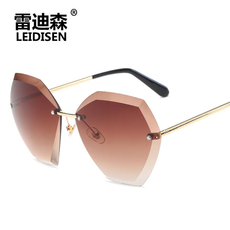 LEIDISEN Sunglasses For Women Square Rimless Diamond cutting Lens Brand Designer Fashion Shades Sun Glasses
LEIDISEN Sunglasses For Women Square Rimless Diamond cutting Lens Brand Designer Fashion Shades Sun Glasses