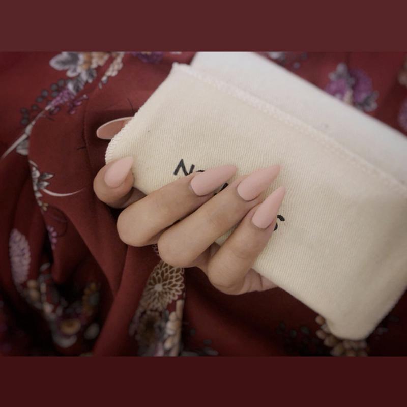 NLOS Beauty Fake Nails Matte Stiletto Artificial Press on with Jelly Glue Full Cover Stylish Daily Social Designs, 359
NLOS Beauty Fake Nails Matte Stiletto Artificial Press on with Jelly Glue Full Cover Stylish Daily Social Designs, 359