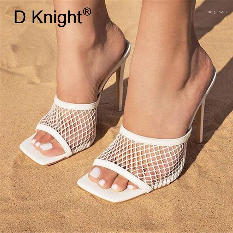 Vintage Square Toe Air Mesh Stretch Slippers Women Black White High Heels Shoes Women Cuts-out Shoes Slides Pumps1, Black z125 
Vintage Square Toe Air Mesh Stretch Slippers Women Black White High Heels Shoes Women Cuts-out Shoes Slides Pumps1, Black z125