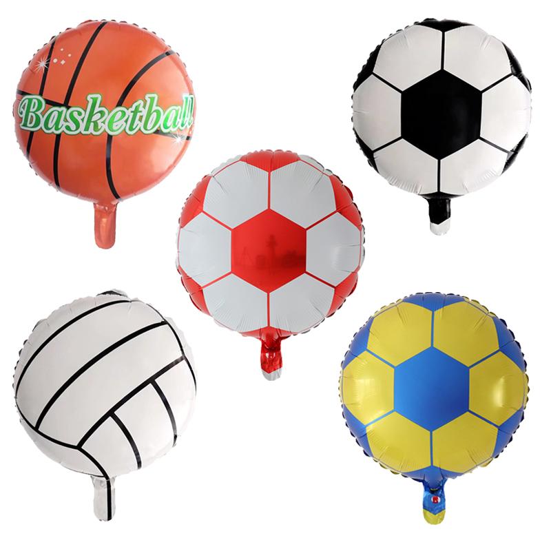 1pc 18inch Soccer football balloons Basketball helium balloon baby boy birthday party decoration Soccer Fans Celebration Ballon
1pc 18inch Soccer football balloons Basketball helium balloon baby boy birthday party decoration Soccer Fans Celebration Ballon