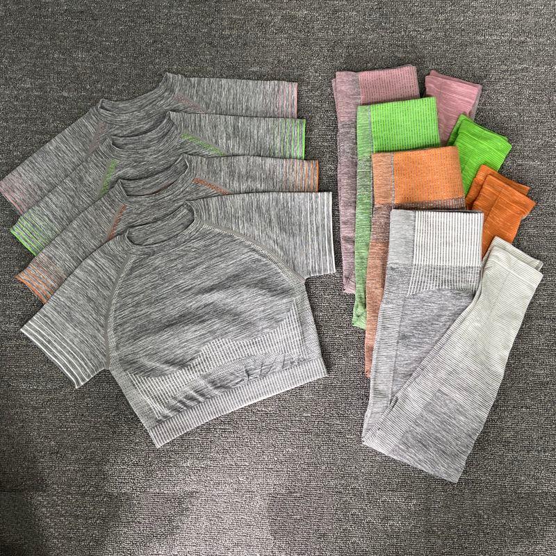2 Piece Sports Yoga Set Seamless Workout Suit Female Breathable Crop Top + Sport Leggings FitnessTracksuit Clothes For Women Gym, Orange
2 Piece Sports Yoga Set Seamless Workout Suit Female Breathable Crop Top + Sport Leggings FitnessTracksuit Clothes For Women Gym, Orange