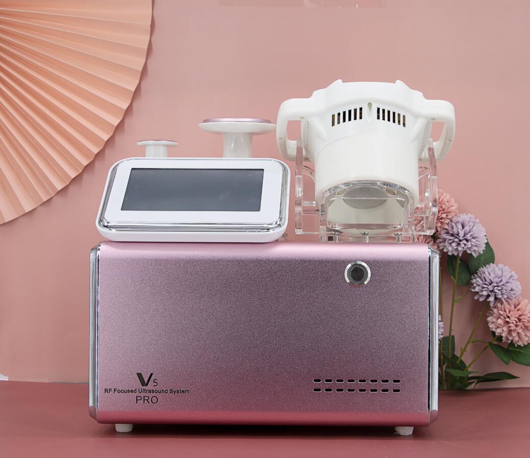 Good sales The best cavitation New Technical Vertical/Mini Combine HIFU + RF + Cooling Facial Lifting Anti Aging Beauty Machine face lift