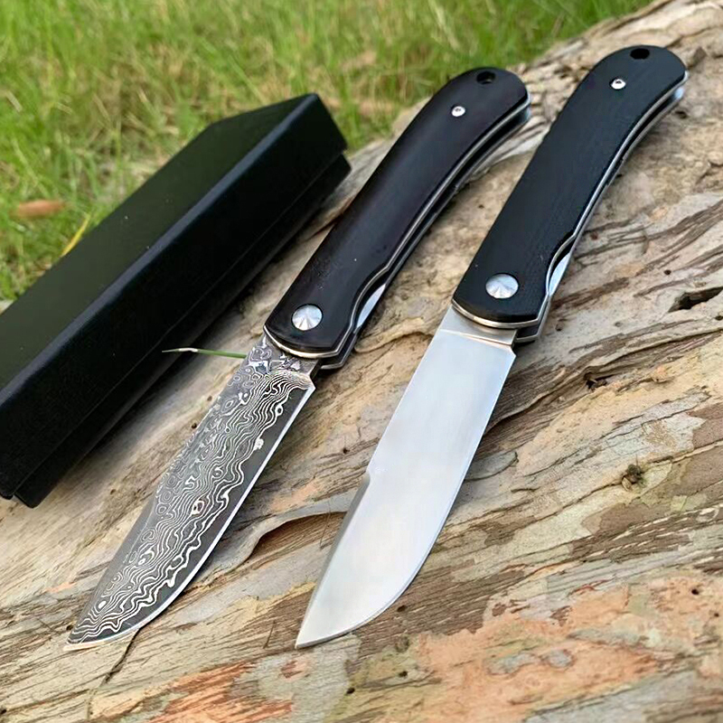 TUNAFIRE GT962 Damascus Knives Tactical Self-dense Folding Knife D2 Blade G10 Handle Outdoor Camping Survival Defense EDC Tools
TUNAFIRE GT962 Damascus Knives Tactical Self-dense Folding Knife D2 Blade G10 Handle Outdoor Camping Survival Defense EDC Tools