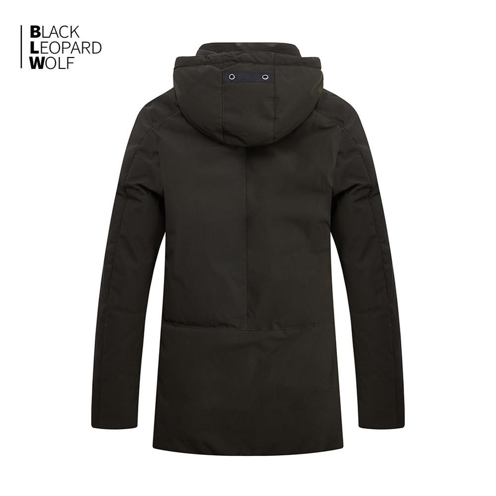 Blackleopardwolf new arrival winter jacket men thick cotton high quality classic style top balck color down jacket men B992 201026