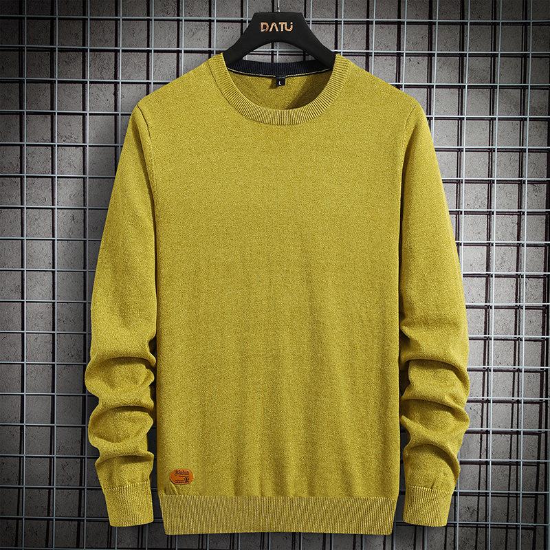 2020 new sweater men's crew neck Korean student Pullover Sweater fashion solid color men's loose coat bottom, Black
2020 new sweater men's crew neck Korean student Pullover Sweater fashion solid color men's loose coat bottom, Black