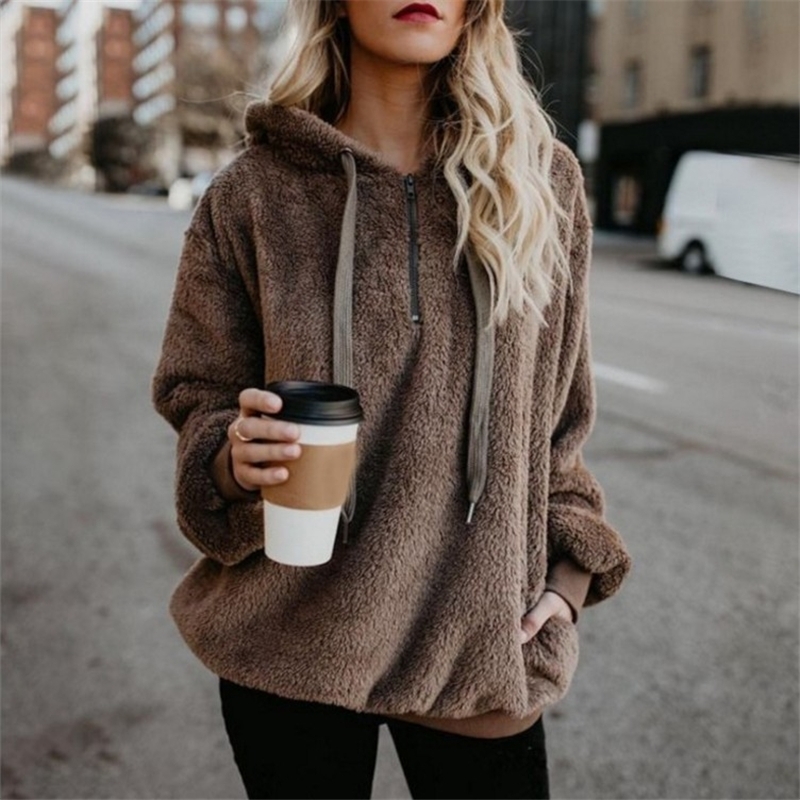 Plus Size Velvet Hoodies Women Autumn Winter Causal Solid Sweatshirt Loose Pullover Clothes For Female Cotton Sweatshirt Women 201202, Wine red2
Plus Size Velvet Hoodies Women Autumn Winter Causal Solid Sweatshirt Loose Pullover Clothes For Female Cotton Sweatshirt Women 201202, Wine red2