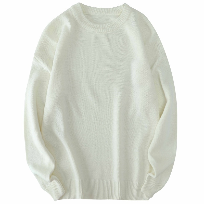 Big Size Men Sweater Korean Clothes Men's Jumpers Oversized Mens Sweaters Pullover Knitted Streetwear Comfortable Soft Knitwear 201022