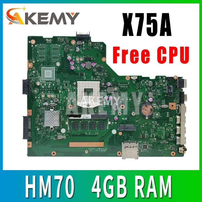 For ASUS A75A X75A X75A1 X75VB laptop motherboard HM70 SLJNV Support B series cpu Mainboard REV:2.0 4GB RAM PGA989 mainboard1
For ASUS A75A X75A X75A1 X75VB laptop motherboard HM70 SLJNV Support B series cpu Mainboard REV:2.0 4GB RAM PGA989 mainboard1
