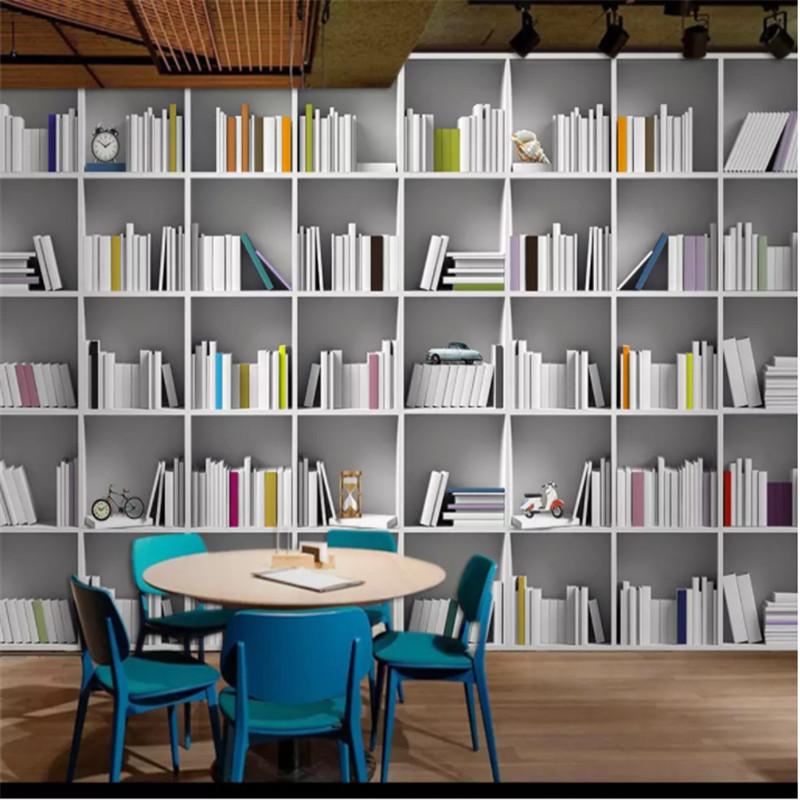 Modern Book Bookshelf 3D Photo Mural Living Room Bedroom Papel De Parede Study Office Decor Wallpaper 3D Wall Papers Home Decor, Embossment paper
Modern Book Bookshelf 3D Photo Mural Living Room Bedroom Papel De Parede Study Office Decor Wallpaper 3D Wall Papers Home Decor, Embossment paper