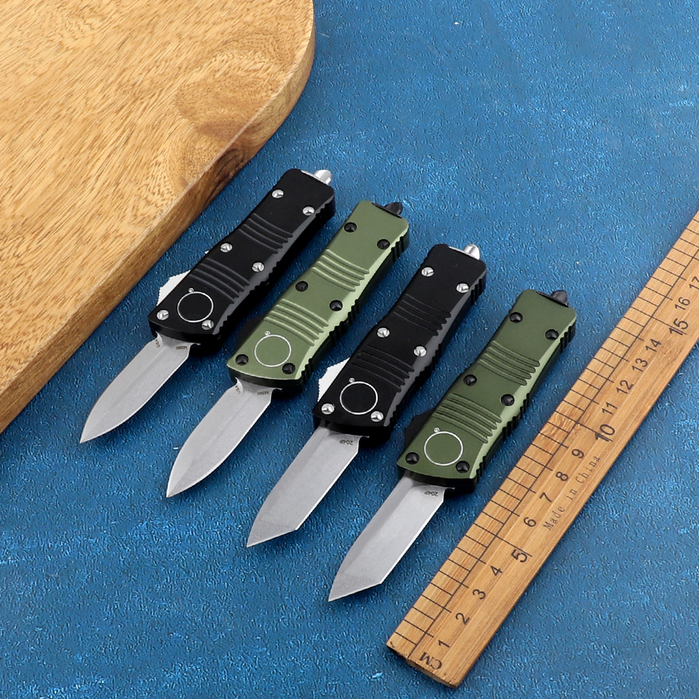 Outdoor camping mini 121 D2 blade aviation aluminum handle tactical hunting self-defense automatic folding knife sharp EDC tool
Outdoor camping mini 121 D2 blade aviation aluminum handle tactical hunting self-defense automatic folding knife sharp EDC tool