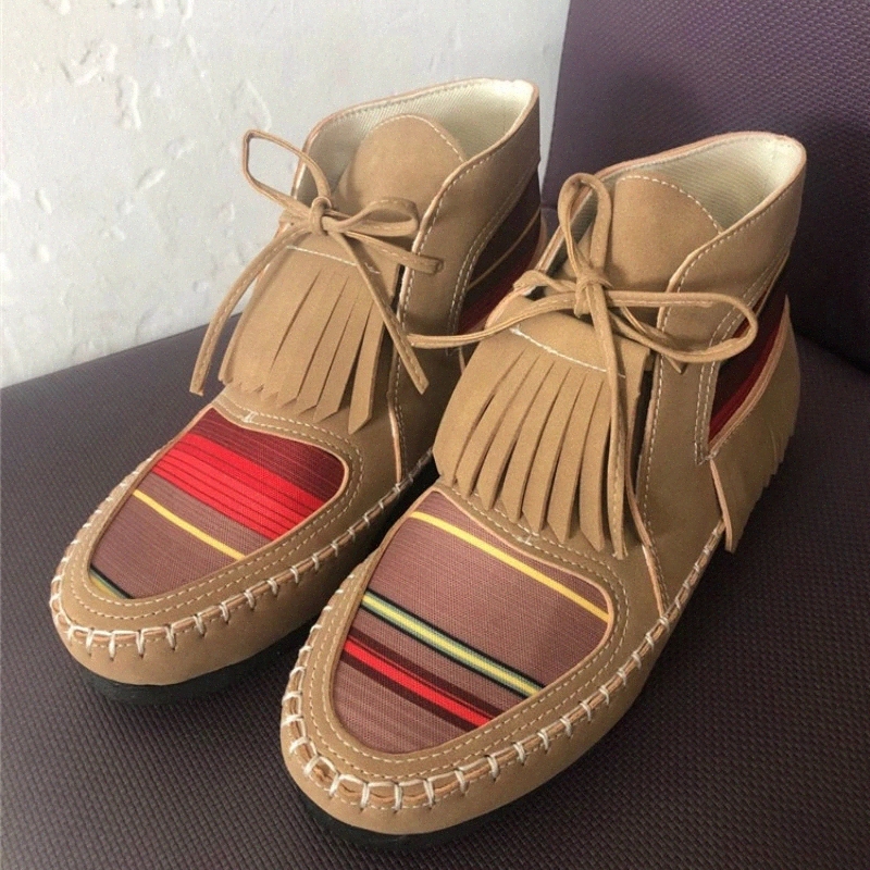 Designer Brand Luxury Women Shoes 2020 Autumn New Ladies Boots Fashion Ladies Casual Boots Striped Fringed Ankle #so5d
Designer Brand Luxury Women Shoes 2020 Autumn New Ladies Boots Fashion Ladies Casual Boots Striped Fringed Ankle #so5d