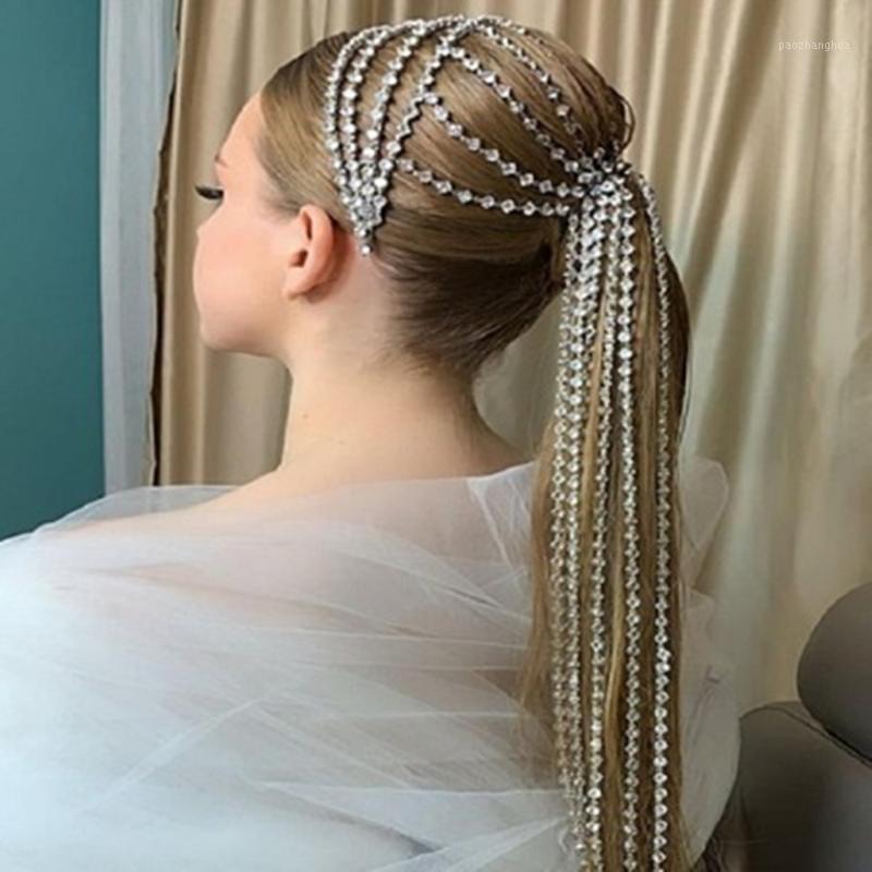 Luxury Rhinestone Multiple Rows Bridal Hairband Tiaras For Girl Wedding Jewelry Crystal Long Tassel Headband Crown Headwear Hair Clips & Bar, Golden;silver
Luxury Rhinestone Multiple Rows Bridal Hairband Tiaras For Girl Wedding Jewelry Crystal Long Tassel Headband Crown Headwear Hair Clips & Bar, Golden;silver