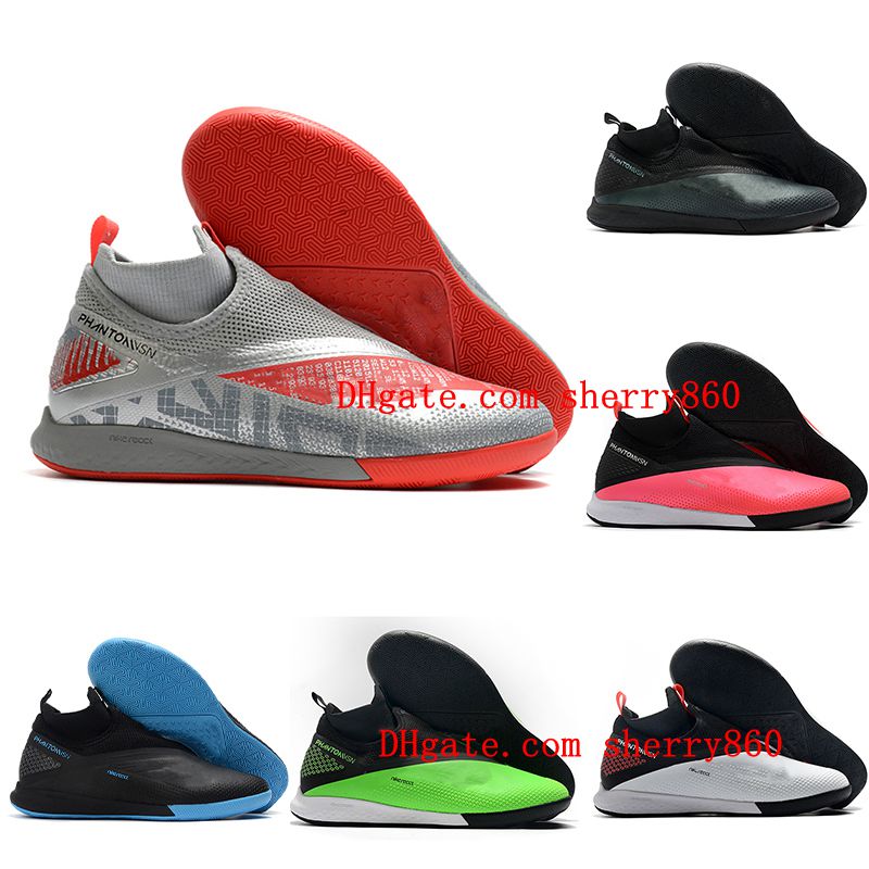 2021 soccer shoes quality mens React Phantom Vision 2 Pro Dynamic Fit IC cleats indoor football boots botas de futbol hight ankle, As picture 4
2021 soccer shoes quality mens React Phantom Vision 2 Pro Dynamic Fit IC cleats indoor football boots botas de futbol hight ankle, As picture 4