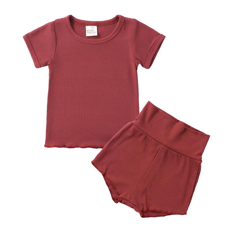 Summer Infant Baby Boys Girls Short Sleeve T-shirt+ High Waist Shorts Clothing Sets Kids Boy Girl Leisure Wear Clothes Suits, Xtz8364 wine red
Summer Infant Baby Boys Girls Short Sleeve T-shirt+ High Waist Shorts Clothing Sets Kids Boy Girl Leisure Wear Clothes Suits, Xtz8364 wine red