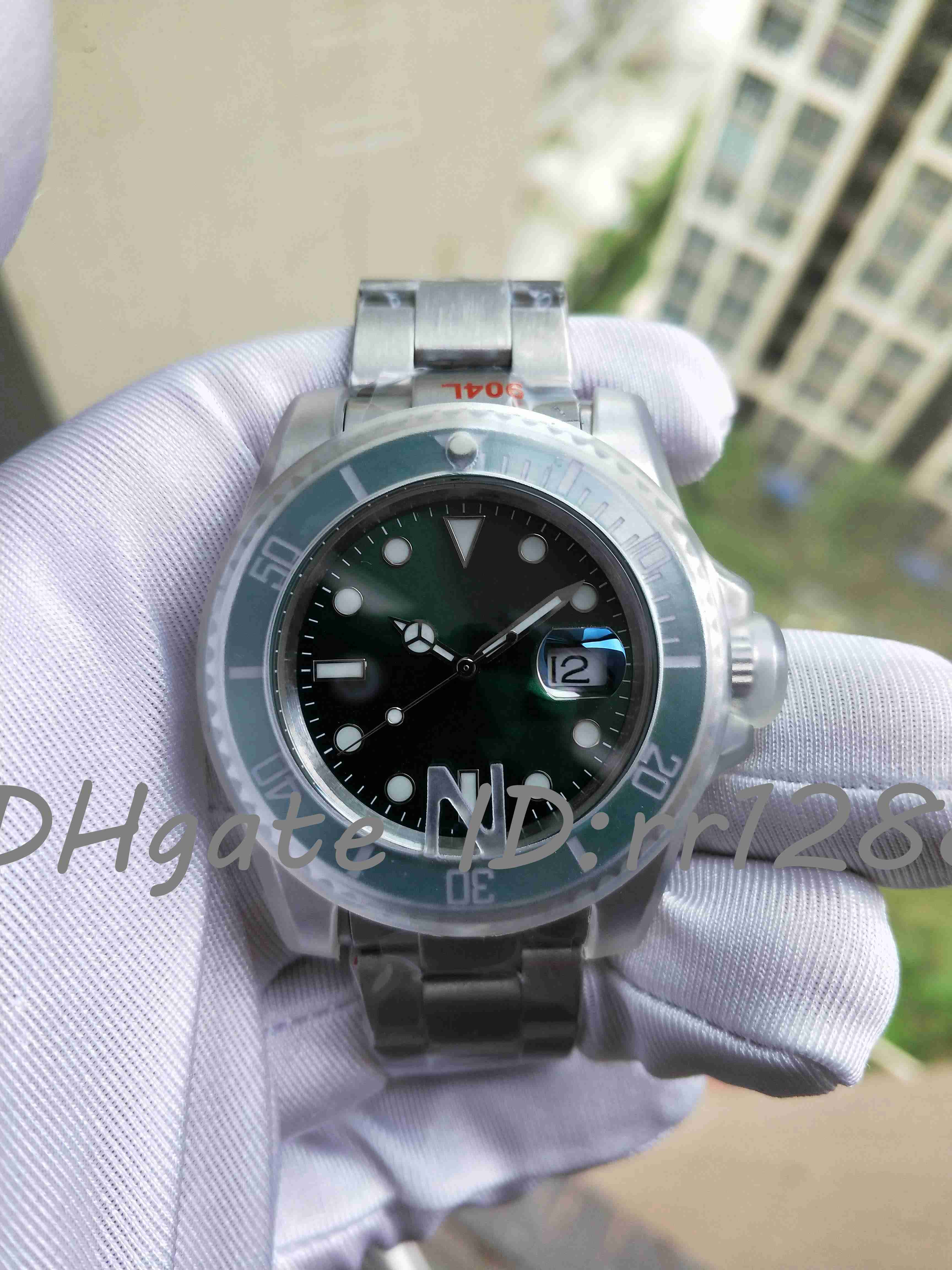 Super NFactory Watch V5 Version photograph Ceramic Bezel 116610 Green Dial Sapphire Glass 2813 Automatic Movement 40mm Mens Wristwatch Watches
Super NFactory Watch V5 Version photograph Ceramic Bezel 116610 Green Dial Sapphire Glass 2813 Automatic Movement 40mm Mens Wristwatch Watches