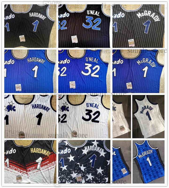 Mitchell and Ness Authentic Stitched Basketball 1993-94 Penny Hardaway 1 Jerseys 2003-04 Tracy McGrady White Black Blue Real Dense 100%
Mitchell and Ness Authentic Stitched Basketball 1993-94 Penny Hardaway 1 Jerseys 2003-04 Tracy McGrady White Black Blue Real Dense 100%