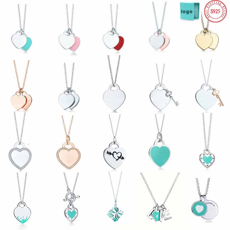 tiff 925 silver pendant necklace female jewelry exquisite craftsmanship classic blue heart wholesal
tiff 925 silver pendant necklace female jewelry exquisite craftsmanship classic blue heart wholesal