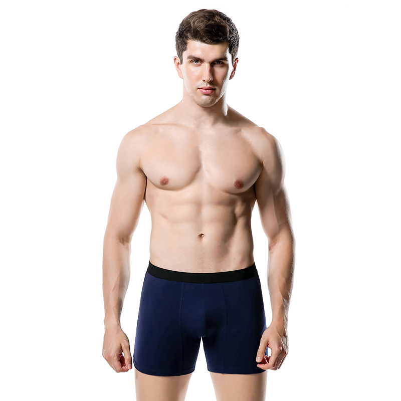European Size Plus Size Cotton Men Underwear Boxer Shorts Long Leg Comfort Men Underwear Male hombre boxer marca S M L XL XXL 201009