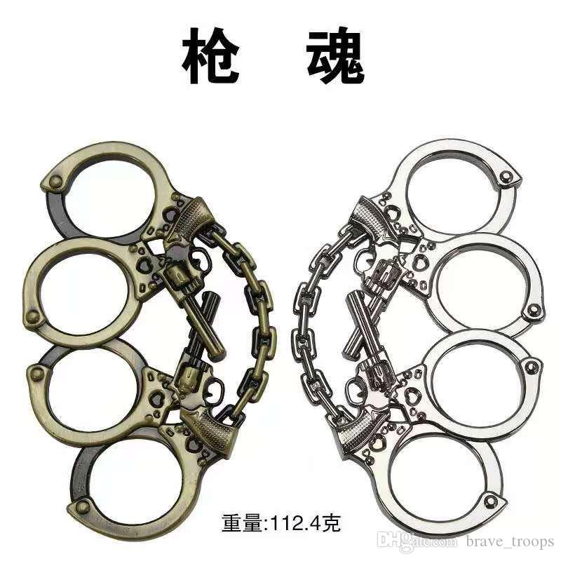 Defense tool hand Metal Skull buckle iron buckle four finger gloves tiger ring self defense support children pistol boxing #965w14d
Defense tool hand Metal Skull buckle iron buckle four finger gloves tiger ring self defense support children pistol boxing #965w14d