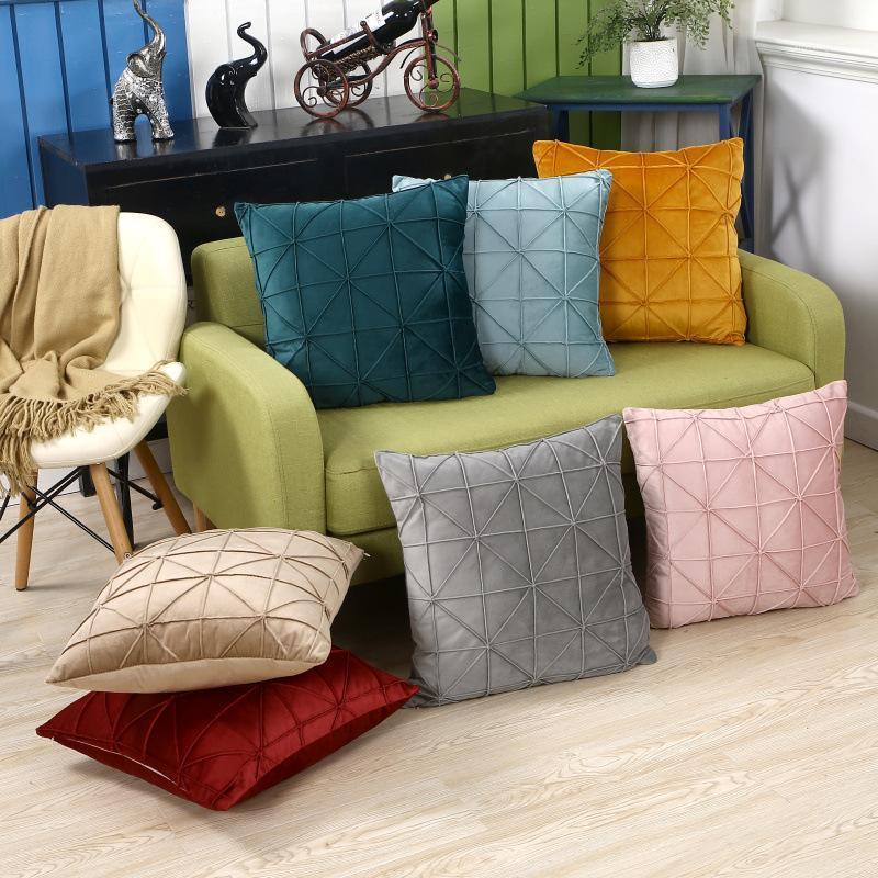 Luxury Soft Velvet Cushion Cover Pillowcase Square Pillow Case Cojines Decor Sofa Throw Pillows Room Pillow Cover Decorative1, Color8
Luxury Soft Velvet Cushion Cover Pillowcase Square Pillow Case Cojines Decor Sofa Throw Pillows Room Pillow Cover Decorative1, Color8
