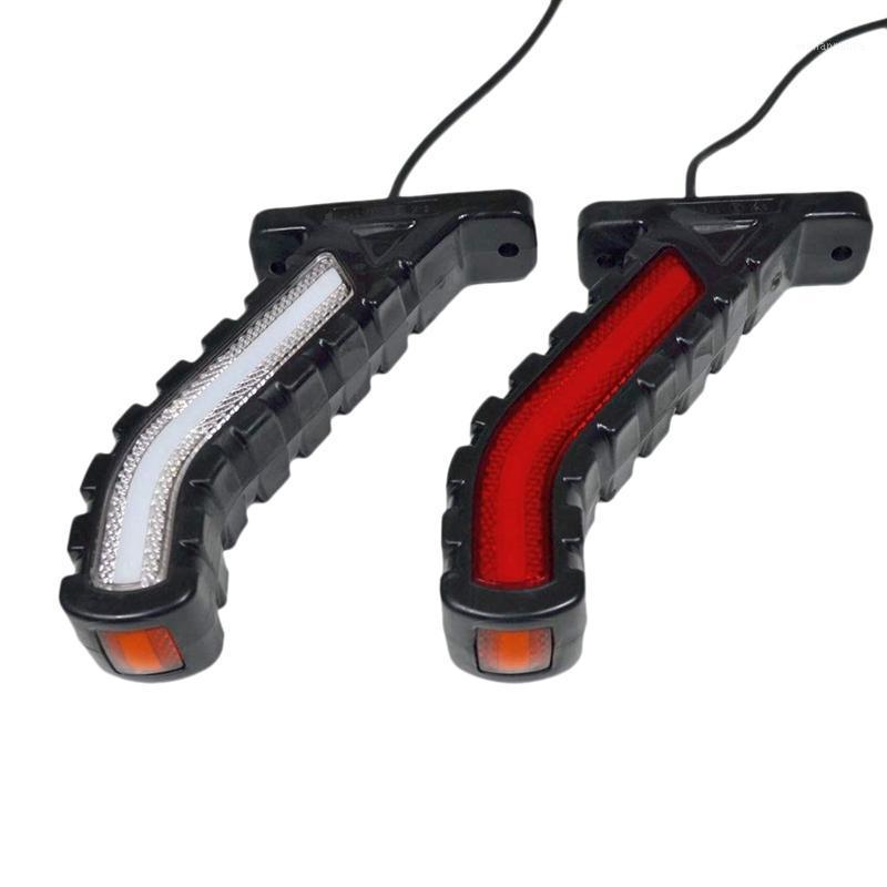 Emergency Lights 2PCS Dynamic Truck LED Rubber Side 12V 24V Universal Trailer Marker Waterproof Outline
Emergency Lights 2PCS Dynamic Truck LED Rubber Side 12V 24V Universal Trailer Marker Waterproof Outline