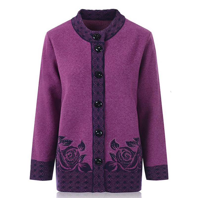Plus Size 7xl Woman's Middle-aged Sweater Winter Loose in Cardigan Jacket Casual Woman Knitted or Crocheted Xd9r, Red rose
Plus Size 7xl Woman's Middle-aged Sweater Winter Loose in Cardigan Jacket Casual Woman Knitted or Crocheted Xd9r, Red rose