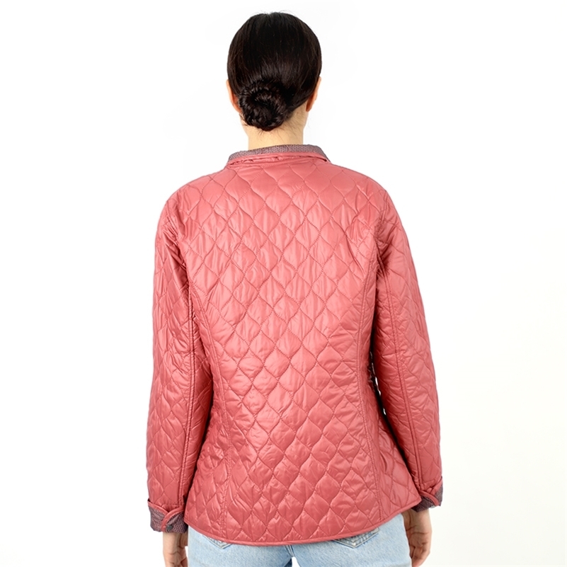 Women's Down Jacket Short Parka Warm Coat Thin Cotton Quilted Vintage Lightweight Vest for Ladies Quality Clothes Outwear Y201001