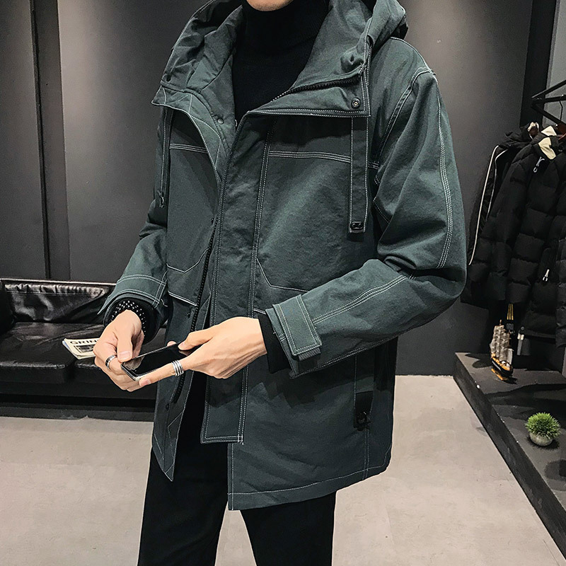 2021 The New Men's New Winter Parka a Solid Hoodie 2 Simple Colours Warm Thicken with Hood Large Casual Pockets Outward Jacket 06gx, Black
2021 The New Men's New Winter Parka a Solid Hoodie 2 Simple Colours Warm Thicken with Hood Large Casual Pockets Outward Jacket 06gx, Black
